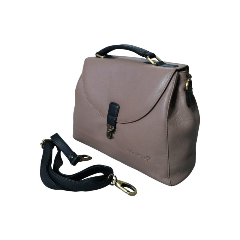 Canna-Leather Ladies Satchel - Image 3