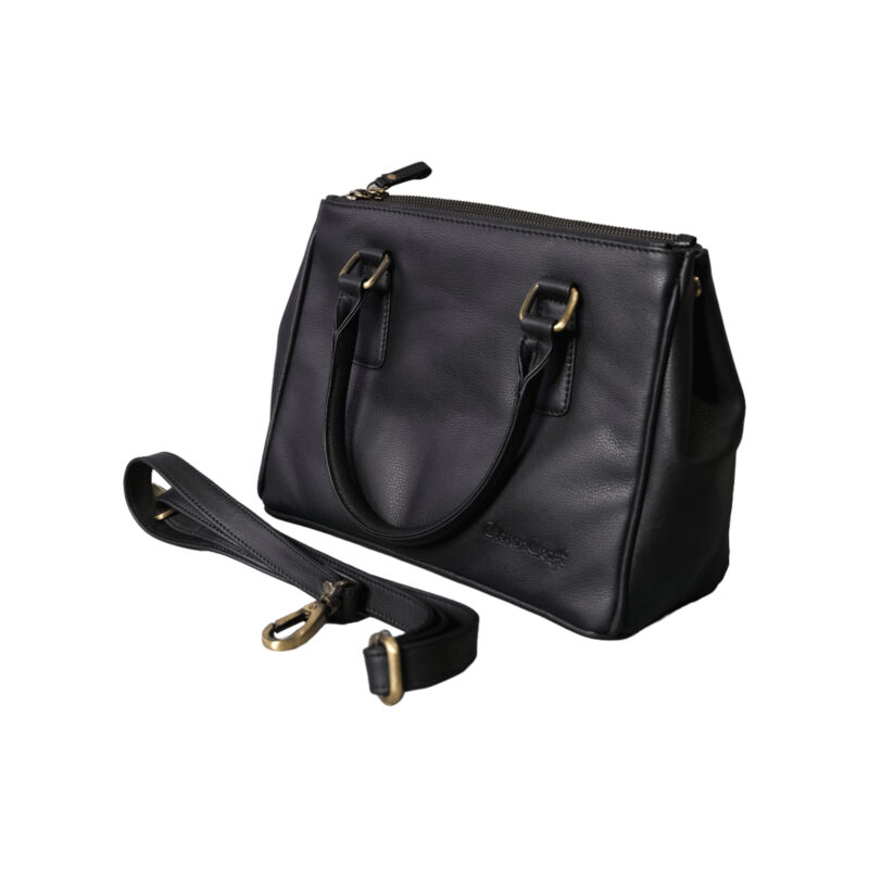 Pansy - Leather Ladies Satchel - Image 3