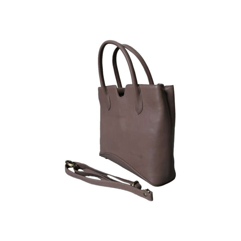 Portia - Leather Ladies Tote Bag - Image 4