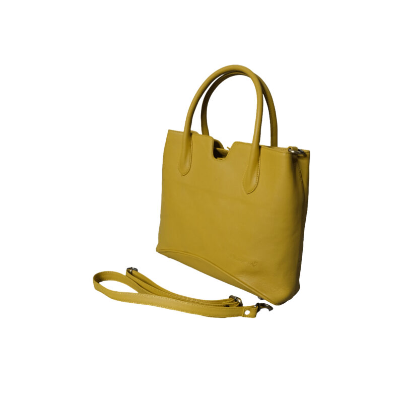 Portia - Leather Ladies Tote Bag