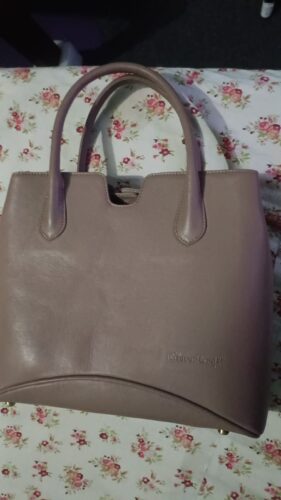 Citrine Leather Ladies Laptop Bag photo review